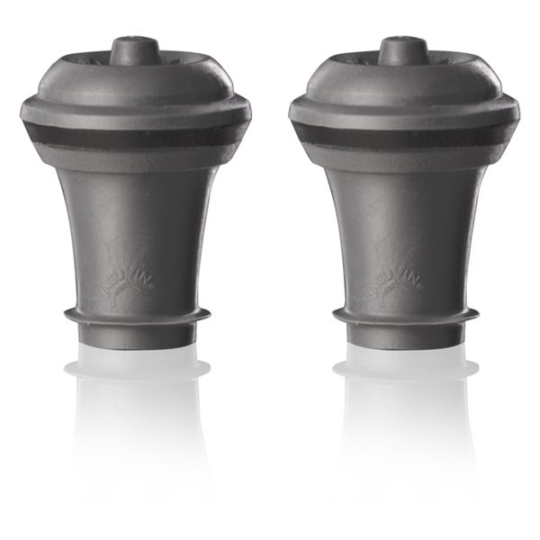 Vacu Vin Grey Vacuum Wine Stopper 2 Piece Set