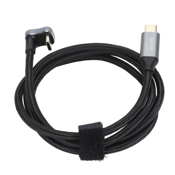 U-Shaped USB-C Cable 10Gbps PD 100W 4K 60Hz 100cm