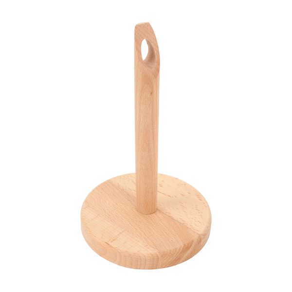 Wood Yarn Holder for Knitting Solid Home