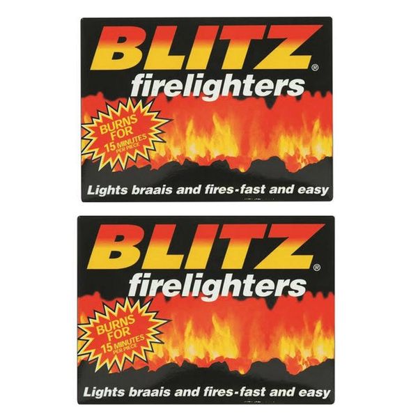 Blitz Firelighters (Pack of 2)