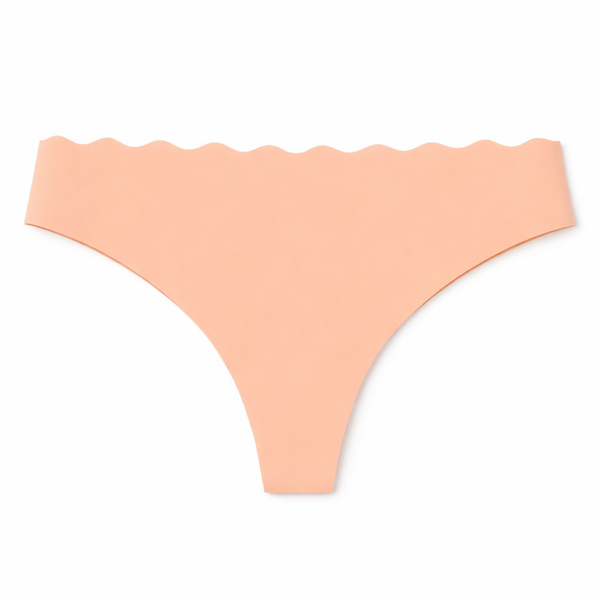 Seamless Women's Underwear Low Waist - Peach