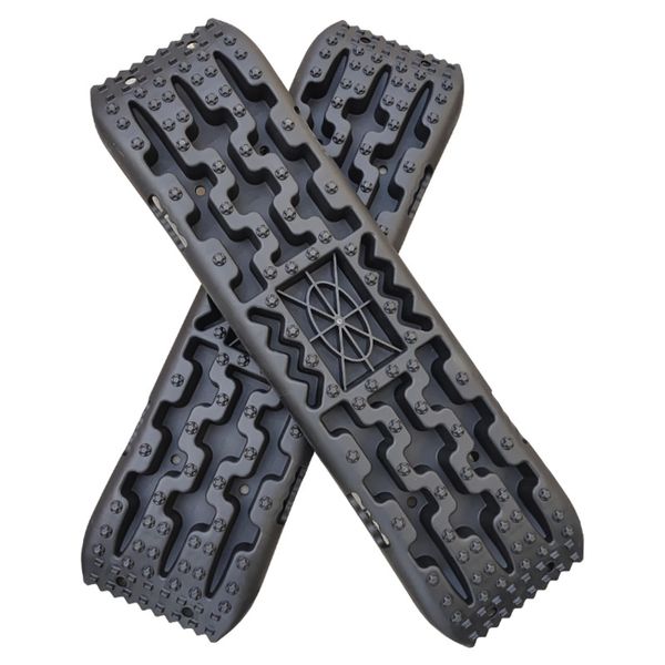 Heavy-Duty Recovery Traction Tracks - Sand, Mud &amp; Snow Boards (2-Pack)