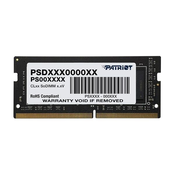 Patriot Signature Line 8GB 3200MHz DDR4 Dual Rank SODIMM Notebook Memory