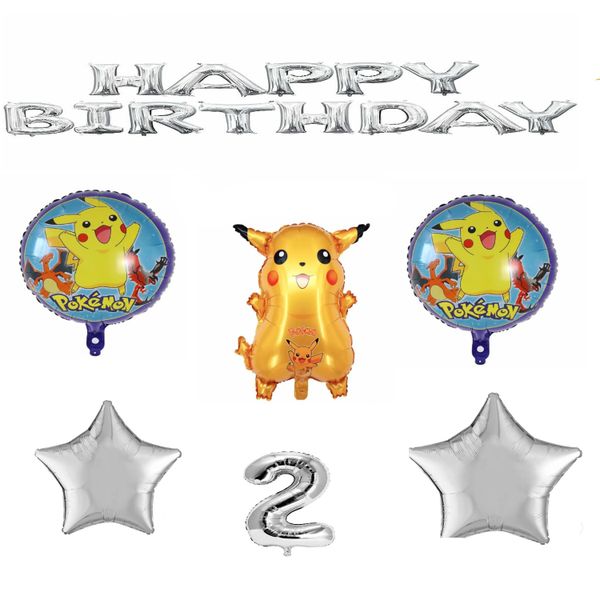 Pikachu Balloon Set 2 Years