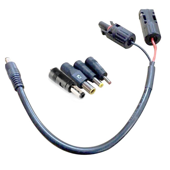 Solar Power Adapter MC4 to 5x DC (DC5521, DC35135, DC5525, DC6530 & DC7909)