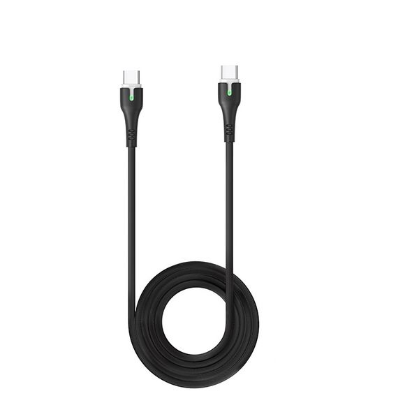 LPS Super Charge Data Cable Type-C to Type-C / 1m Black