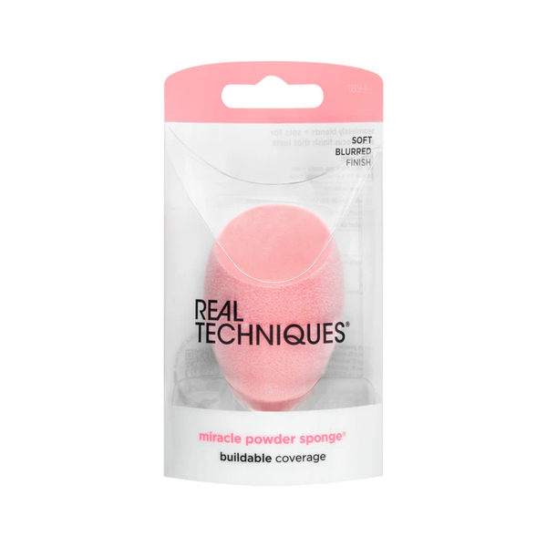 Real Techniques Miracle Powder Sponge, Makeup Blending Sponge
