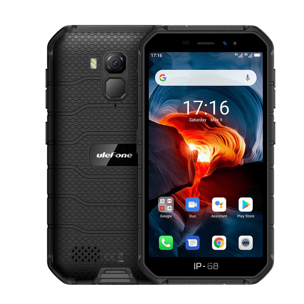 UleFone Armor X7 Pro Rugged Android 10.0 Smartphone - 4GB, 32GB, Hybrid-Sim