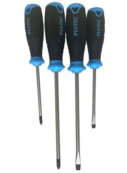 Fixtec 4 Piece Industrial Screwdriver Set