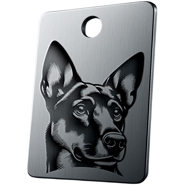 Canvas Cowboy Pets QR Pet Recovery Breed Variations - 25mm x 30mm