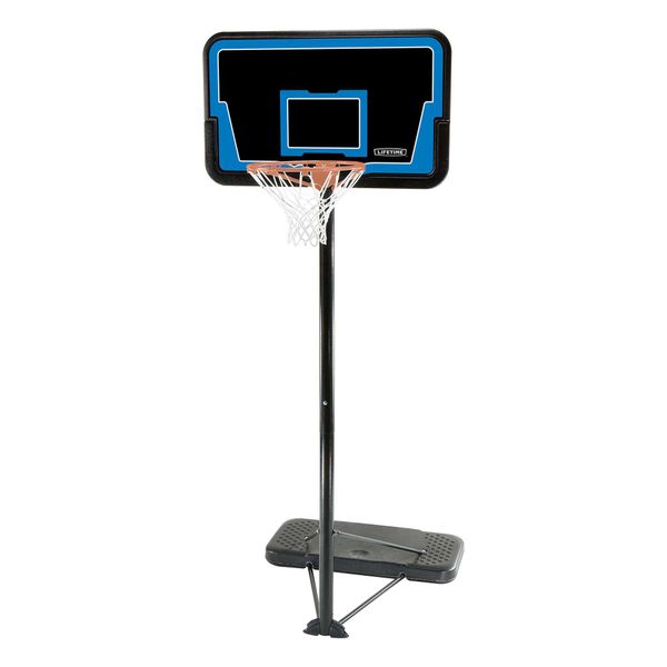 Lifetime 44" Adjustable Portable Basketball Hoop - 2.29 to 3.05m