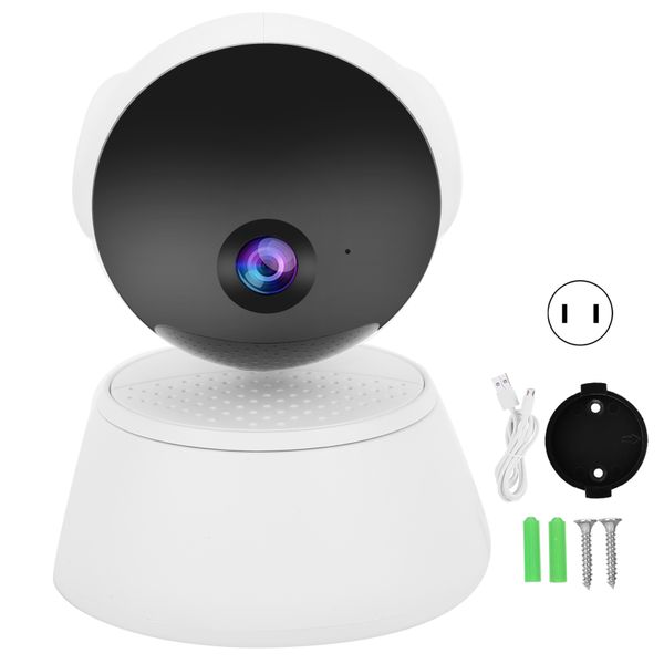 HD IP WiFi Pet Camera 2-Way Audio US Plug