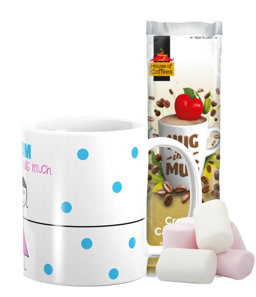 Pappa Joe Hug Mug - I Love You This Much Mom