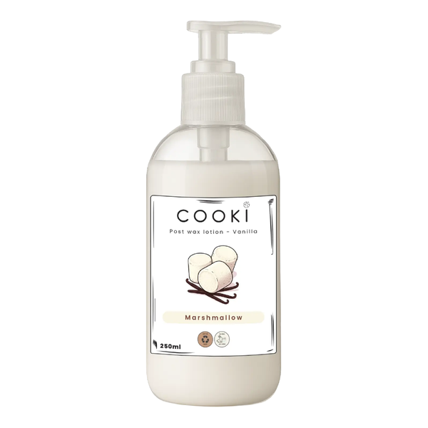 Cooki Marshmallow Post-Wax Lotion - Vanilla 250ml