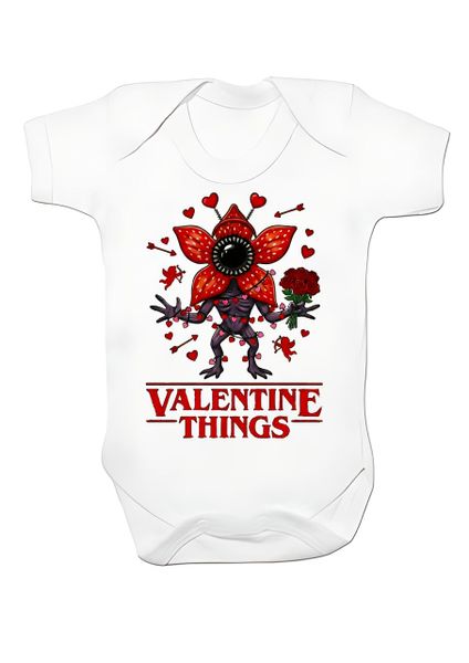 Valentine Things Baby Vest