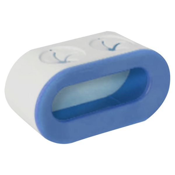 Double Hole Toothbrush Rack Bathroom Electric Toothbrush Holder Punch-Free