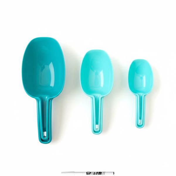 3-Piece Pet Food Scoops Set - Durable &amp; Accurate Measuring With ReVibe Pen