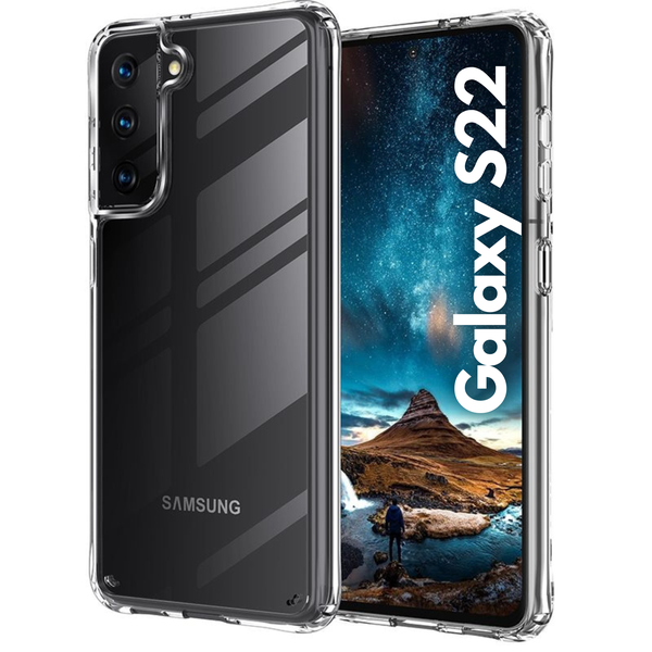 CellTime Shockproof Candy Clear Cover for Galaxy S22
