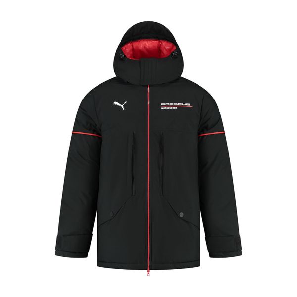 2026 Porsche Motorsport Men's Black Team Winter Jacket