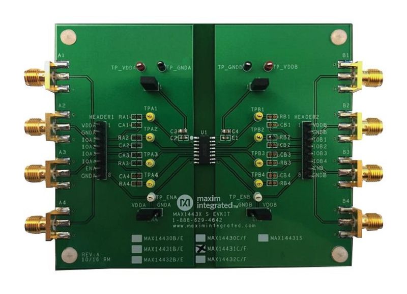 Maxim Integrated (MAX14430EAEE+) Digital Isolator, 4 Channel, 29.6 ns