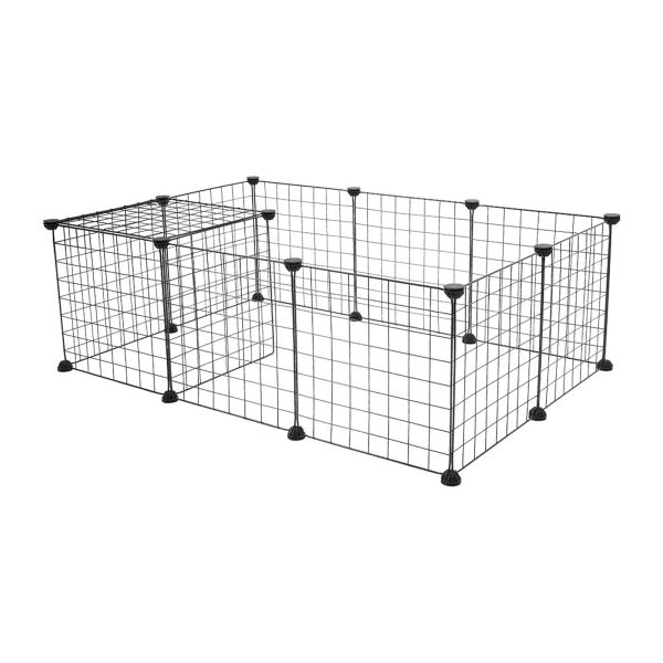 Small Animal Playpen Pet Cage Indoor Portable Metal Wire Yard Fence