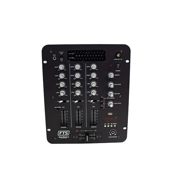 Beat Match 3 FTS-DJ626 3Ch DJ Mixer