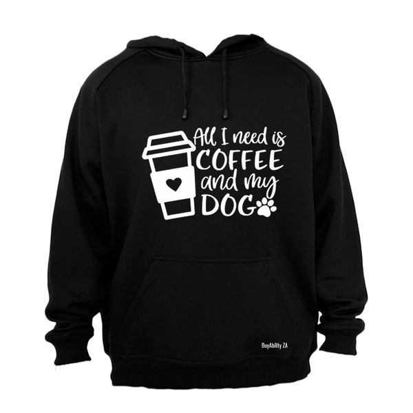Coffee and My Dog - Hoodie