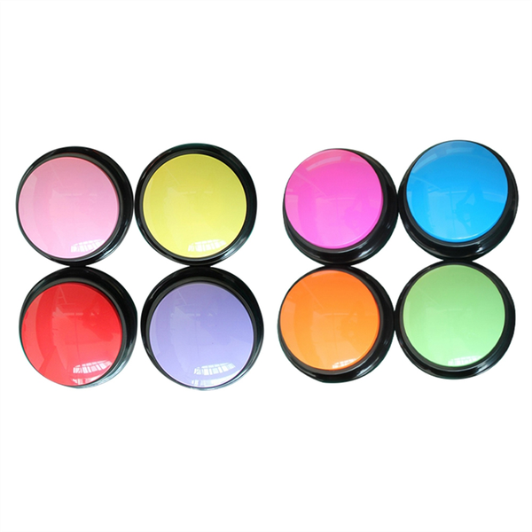 8Pcs Squeeze Sound Box Music Box Recordable Voice Party Supplies