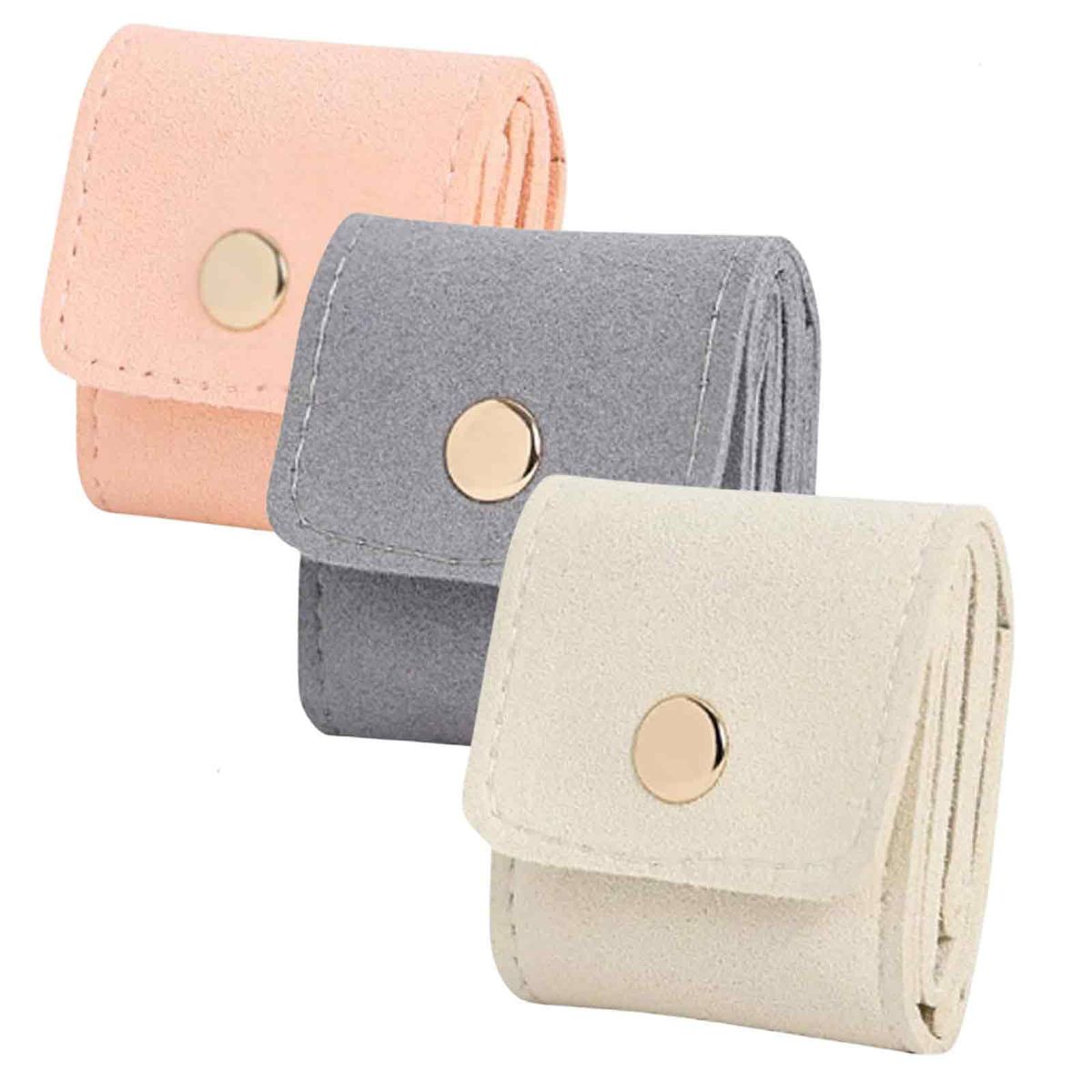3 Pieces Mini Travel Jewelry Bag, Jewelry Organizer, Travel Jewelry Pouch