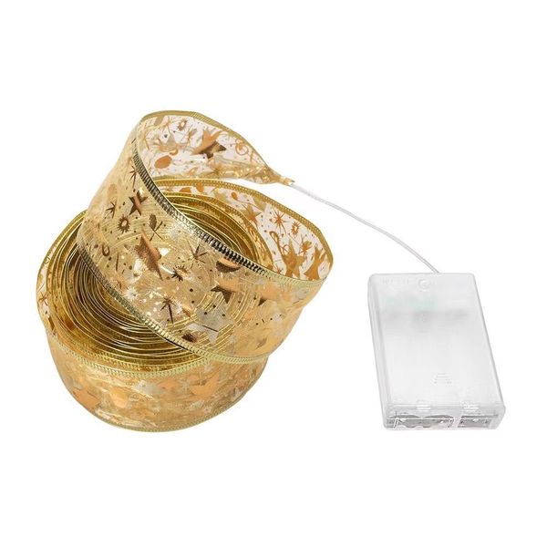 Festival Ribbon Lantern String 50 Led x 5m - Warm White