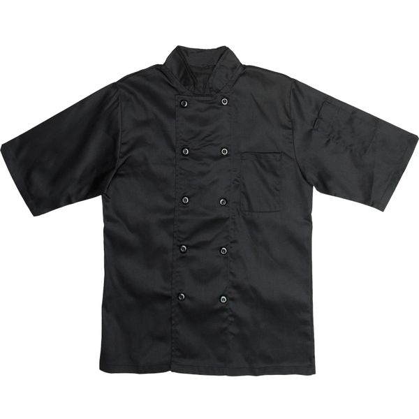 Javlin - Short Sleeve Chef Jacket - Black