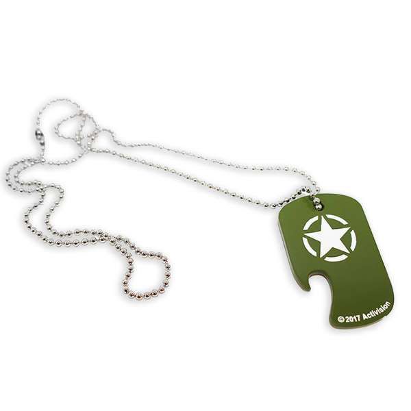 Official Call of Duty Dog Tag Bottle Opener