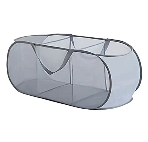 Large 3 Compartment Laundry Seperator/Organiser Foldable Washing Bag