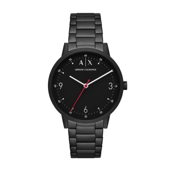 Armani Exchange Mens Black Stainless Steel Watch - AX2738