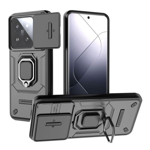 Window Pushing Ring Phone Case Compatible with Xiaomi Poco F7 Ultra