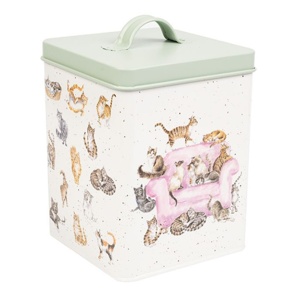 Cat Treat Tin - "Cattitude