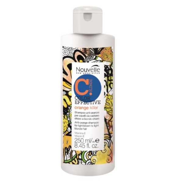 Nouvelle - Color Glow - Orange Killer Shampoo - Hair Care - 250 ml