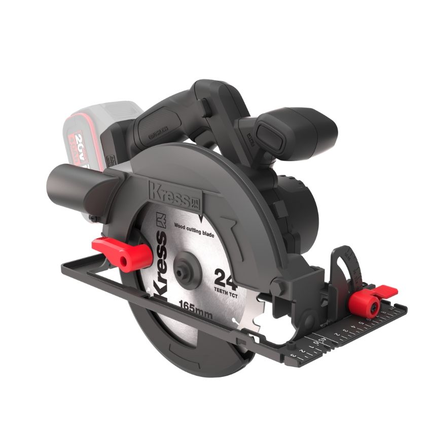 Kress - 20V Brushless 165mm Circular Saw (Unit only)