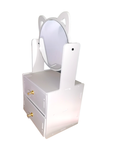 Modern Cosmetic Mirror - With Storage Draws