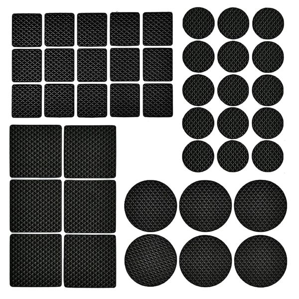 Home Non-Slip Self Adhesive Rubber Furniture Leg Protectors 84pc