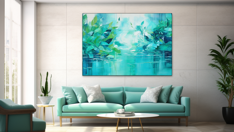 Tropical Harmony Abstract - Jt0122 image