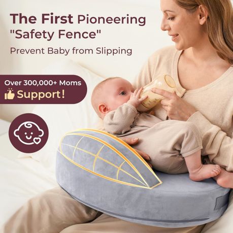 Fence Nursing Pillow Infant Elevate Nursing & Breastfeeding Pillow For Mom | Shop Today. Get it Tomorrow! | takealot.com