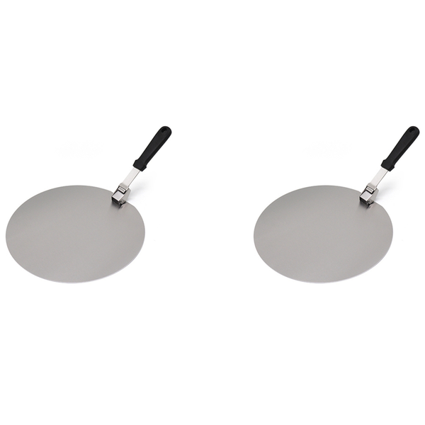 2X Pizza Paddle 12 Inch Folding Stainless Steel Pizza Peel Handle