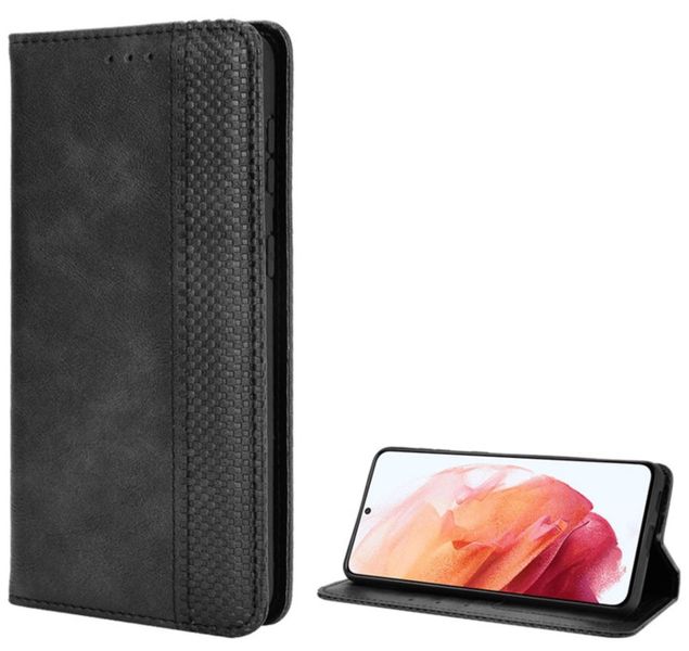 TUFF-LUV Folio case &amp; Sand for Samsung Galaxy S21 - Black