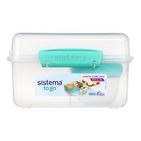 Sistema Lunchbox - Salad & Sandwich - 1.63 L - Turquoise