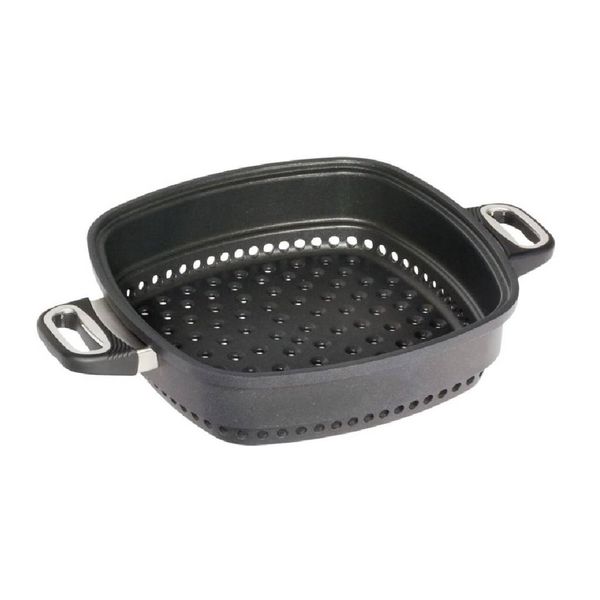 AMT Gastroguss Aluminium Steamer Insert Square 28cm
