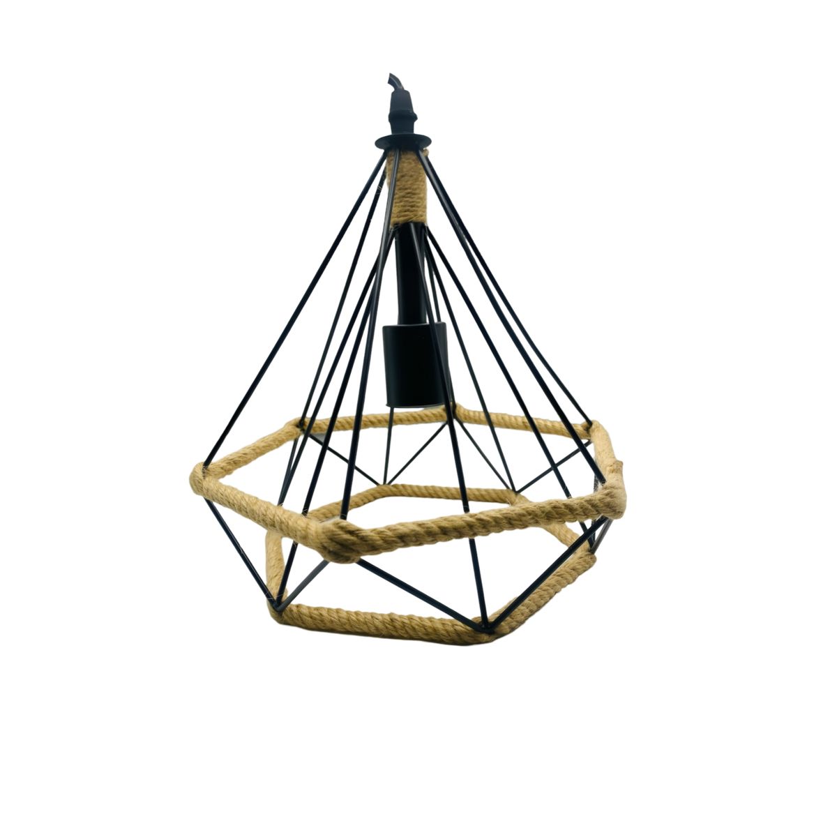 Stylish Hanging Ceiling Rope Lights - Rustic & Modern Décor