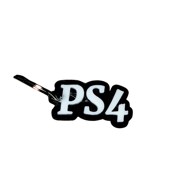 PS4 Keyring 3D Printed - Durable PlayStation Keychain for Gamers &amp; Fans