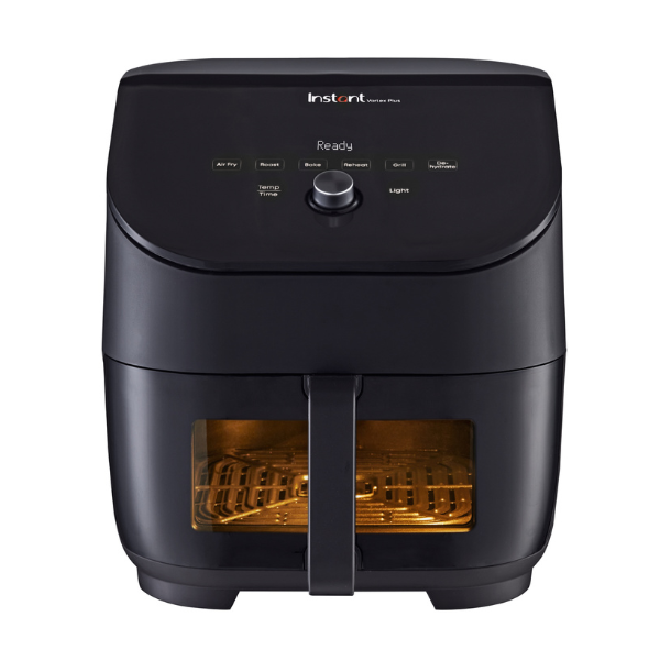 Instant Vortex Plus Air Fryer with ClearCook Window QuietMark