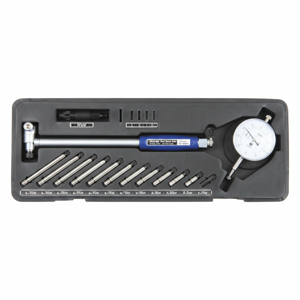 Dial Bore Gauge Set with 0.01mm Accuracy - 50-160mm